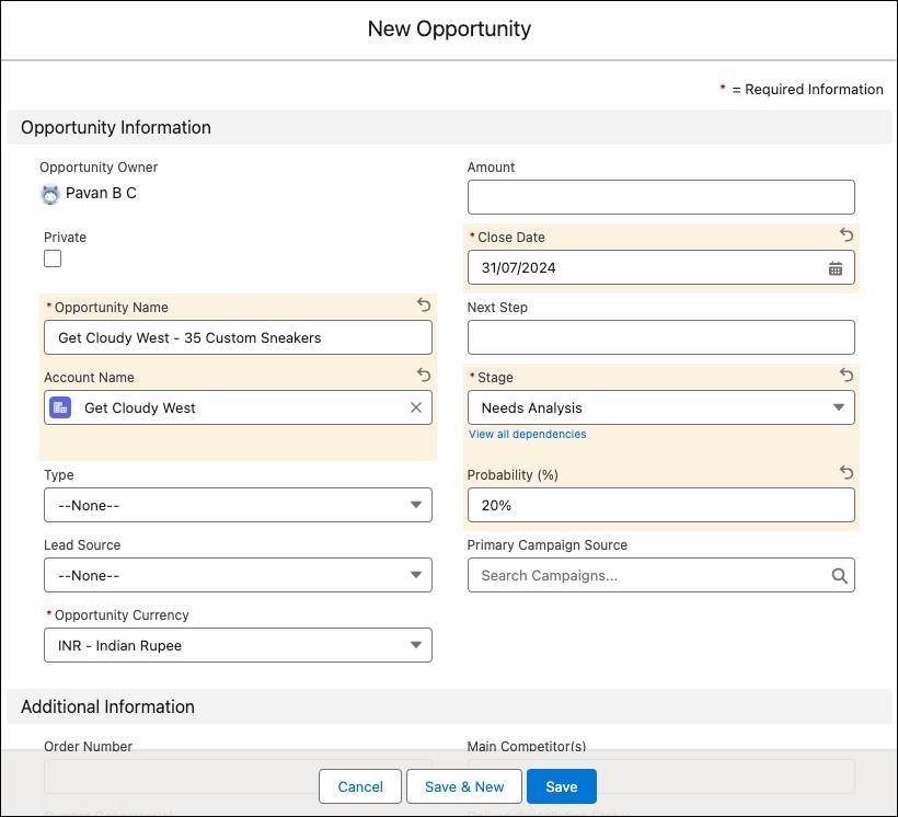 Maximize Sales Opportunities Maximize Sales Opportunities