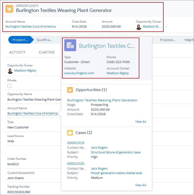 Formatos compactos en Lightning Experience