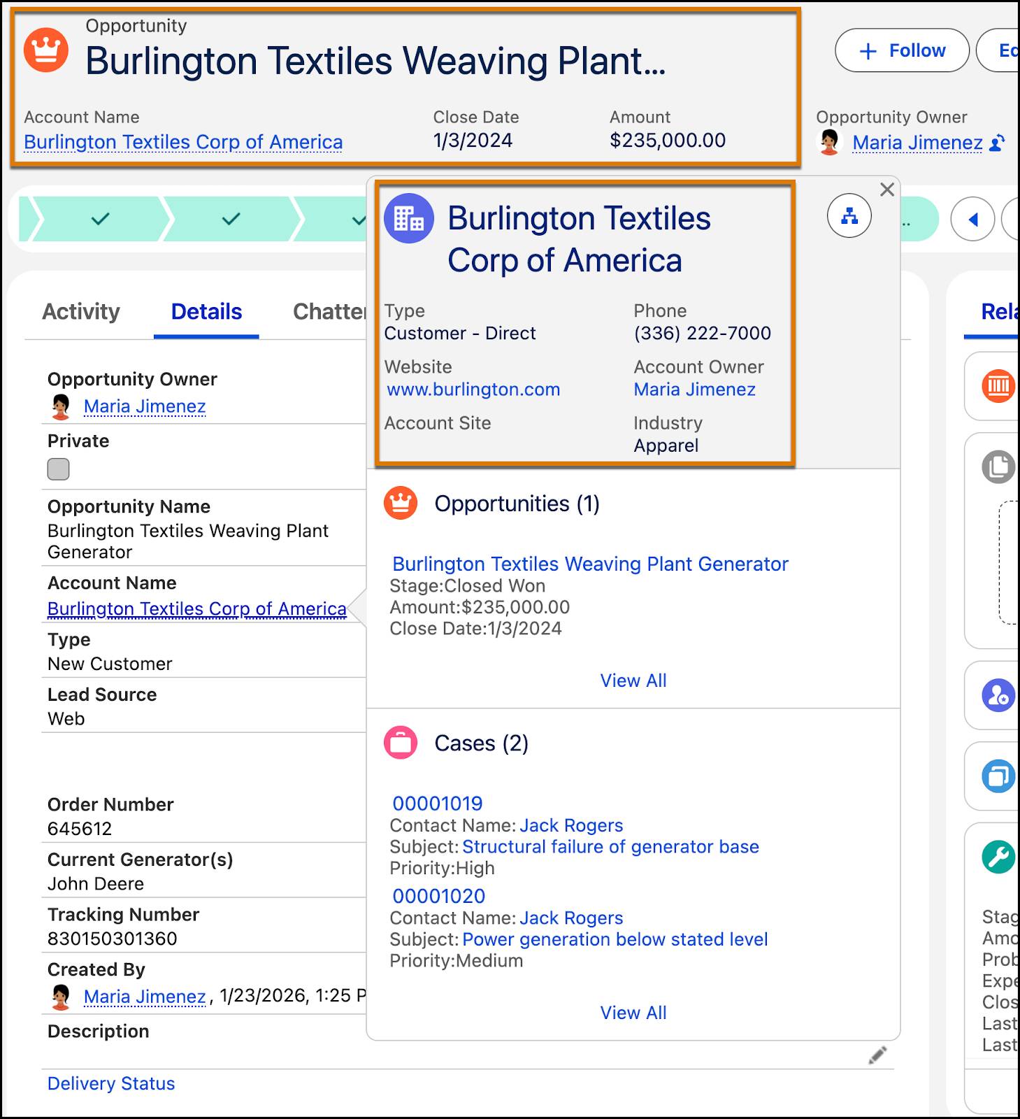 Formatos compactos en Lightning Experience
