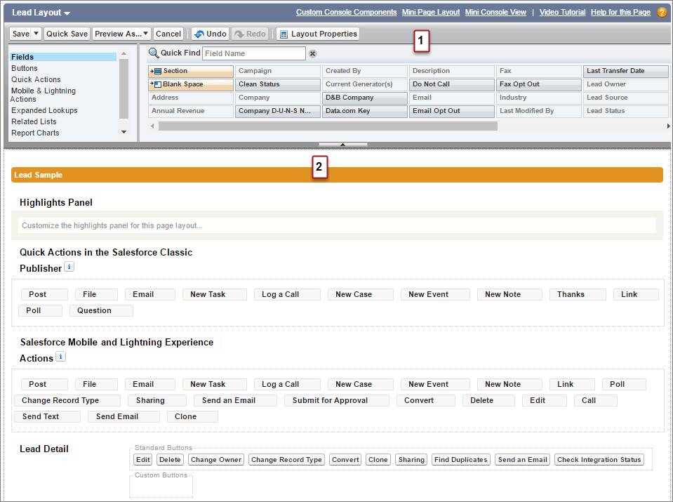 潜在客户页面布局
