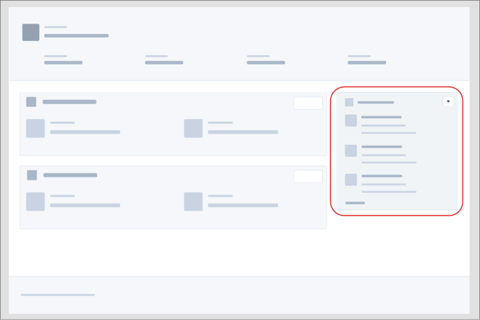 Como sugerido pelo título, personalize as páginas de registro do Lightning Experience ao adicionar um componente do Lightning