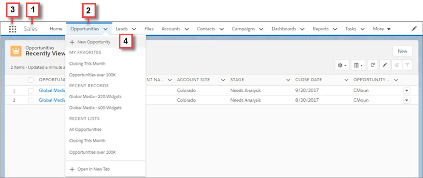 Navegación de Lightning