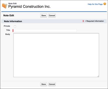 メモとファイルの操作 単元 Salesforce Trailhead