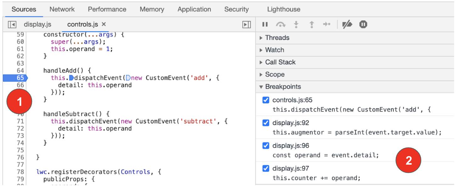 Use Breakpoints Unit Salesforce Trailhead