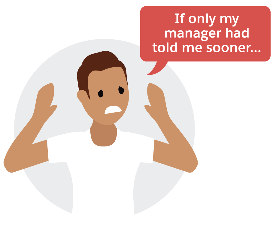 Wenn mir das meine Chefin nur mal früher gesagt hätte