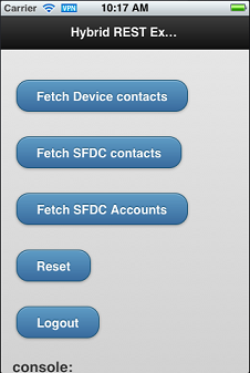 Sample Hybrid App