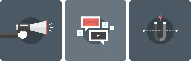 An illustration of marketing and communication