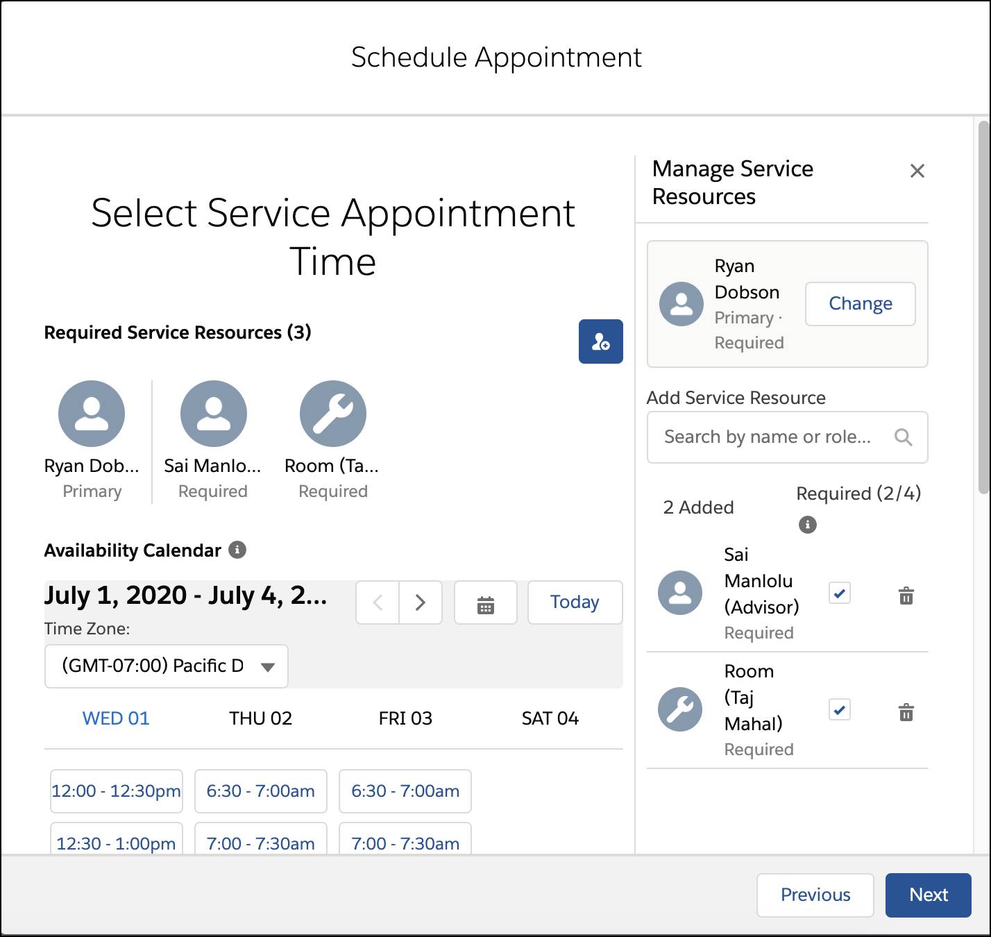 lightning scheduler resources