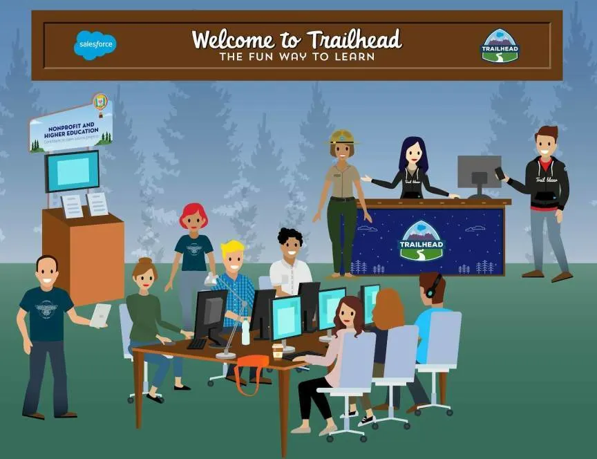 Salesforce community members working together to improve technology