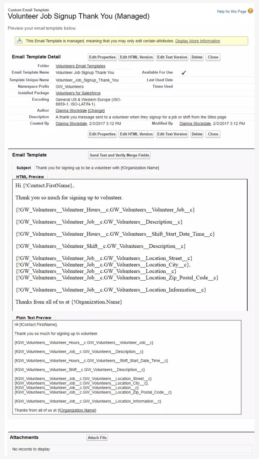 Lektion "Verwalten von E-Mails und Berichten über die Beteiligung von Intended For Volunteer Report Template