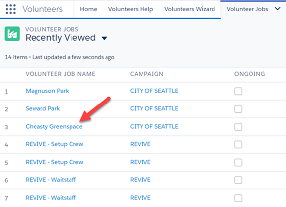 Create Shifts for Recurring Events Unit | Salesforce Trailhead