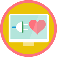 Website Integration for Volunteer Management icon