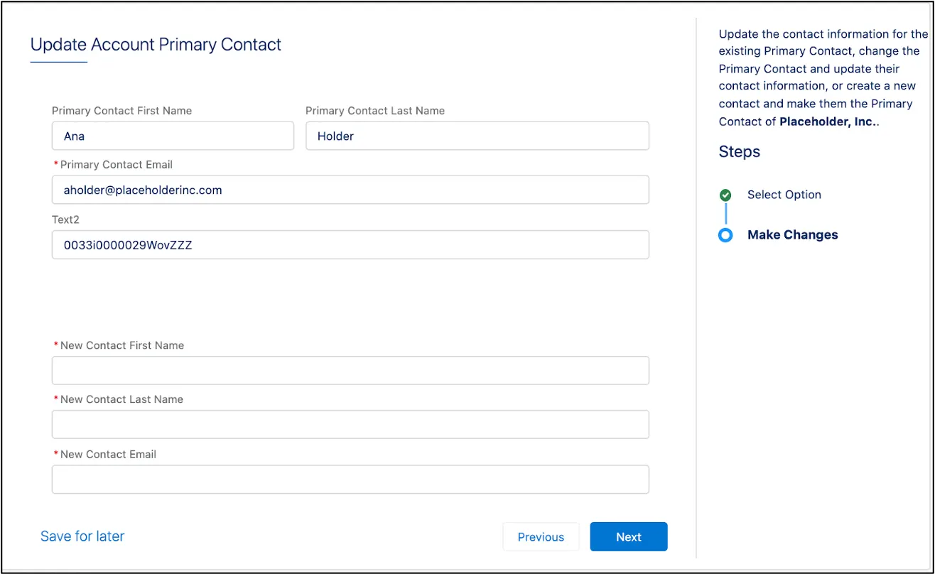 Type Ahead Block in edit mode with all fields displayed