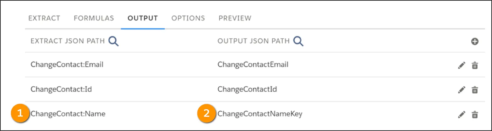 Add a NameKey mapping