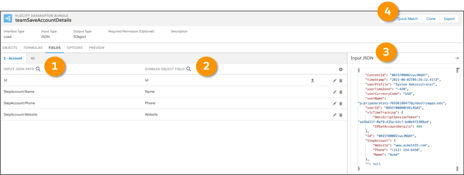 Build a Data Mapper Turbo Extract and Data Mapper Load | Salesforce