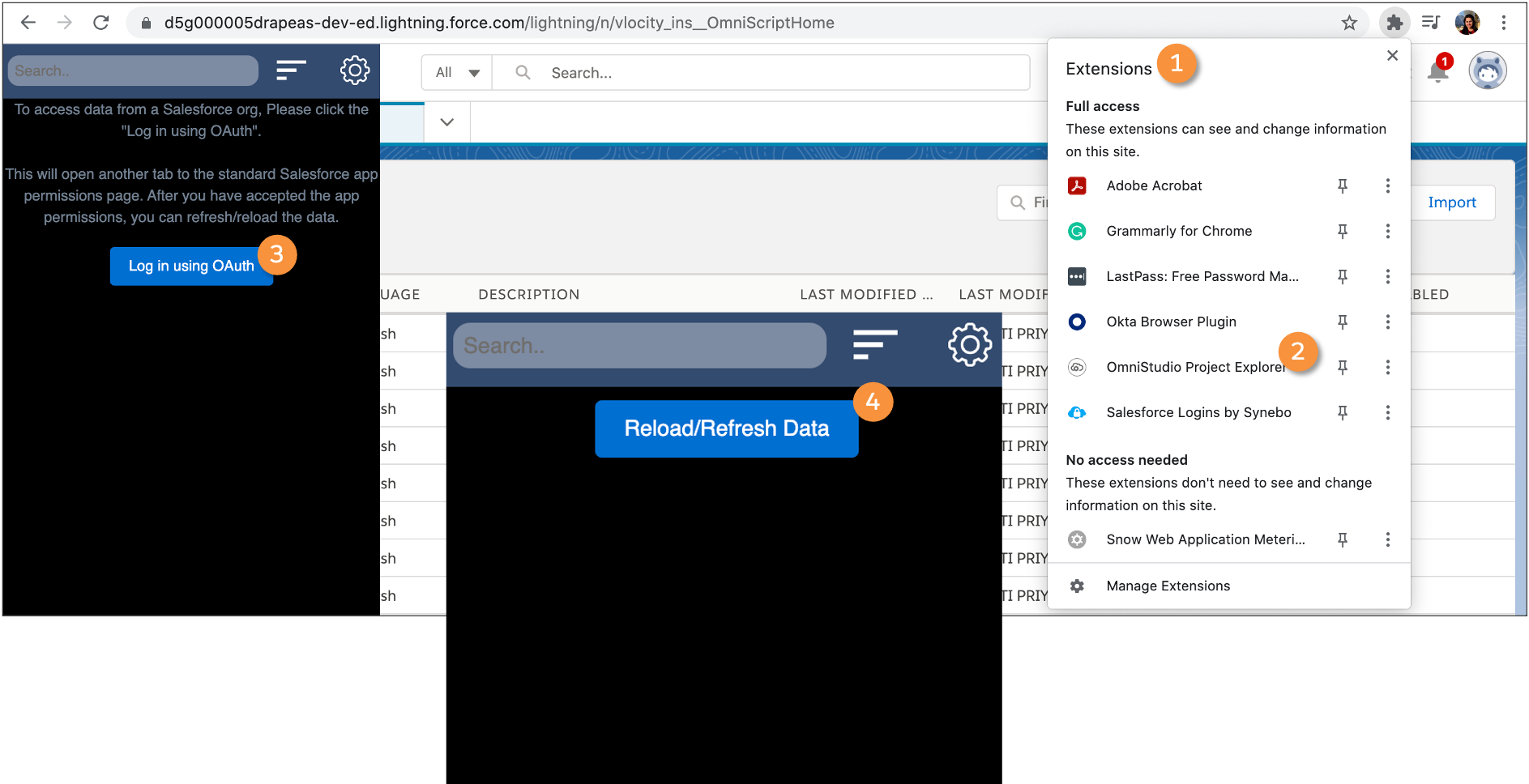 OmniStudio-Developer Demotesten