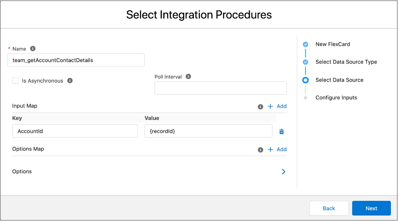 Select Integration Procedures.
