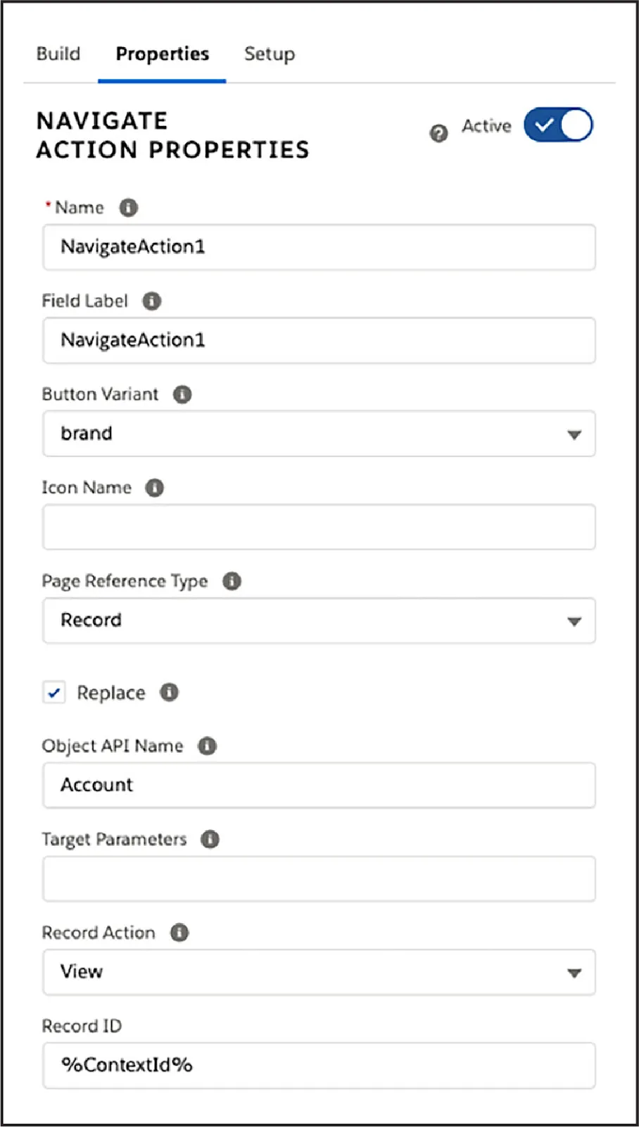 Completing the interaction and returning to the Flexcard that launched it