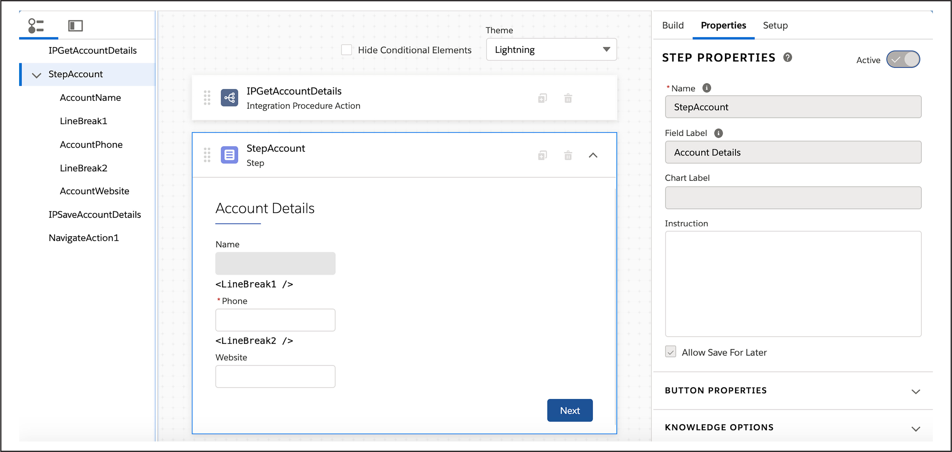 OmniScript Designer の詳細を説明する 単元 | Salesforce Trailhead