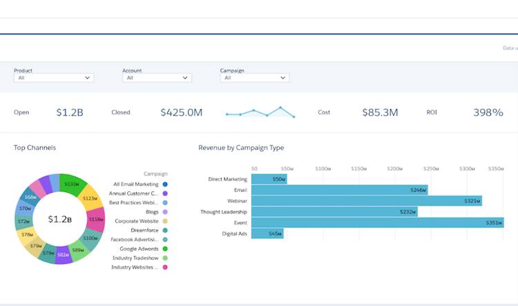 Revenue by Campaign Type Report