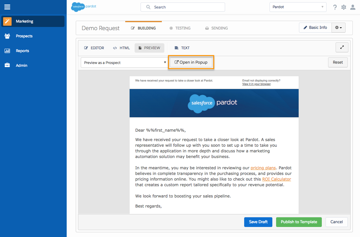 Sample Html Email Template Salesforce Iweky