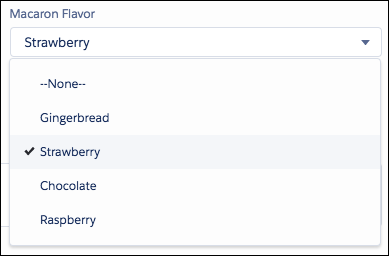 Here's a picklist