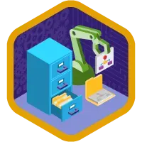 Screen Flow Specialist superbadge icon.