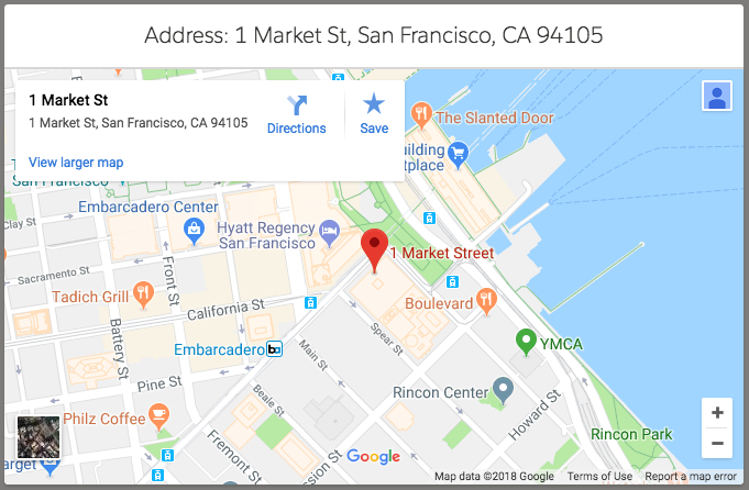 Work With The Lightning Map Component And Apex Inherited Sharing Unit