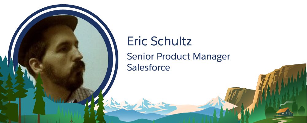 Image of Salesforce employee, Eric Schultz.