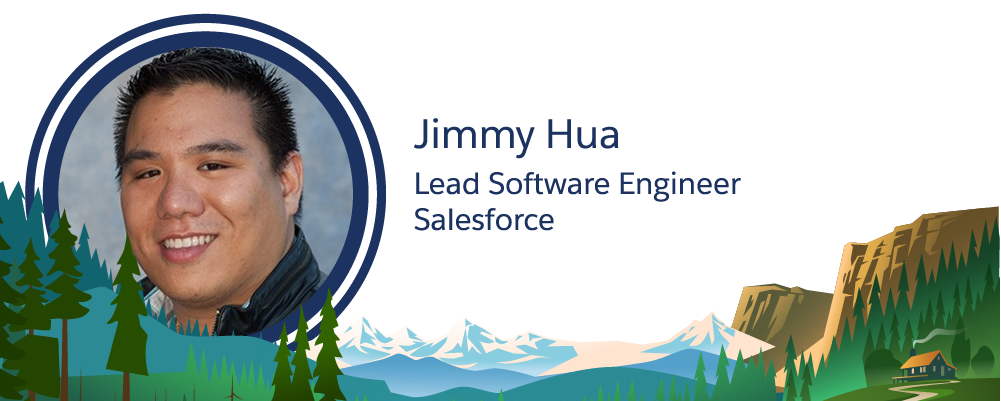 Imagen de empleado de Salesforce, Jimmy Hua