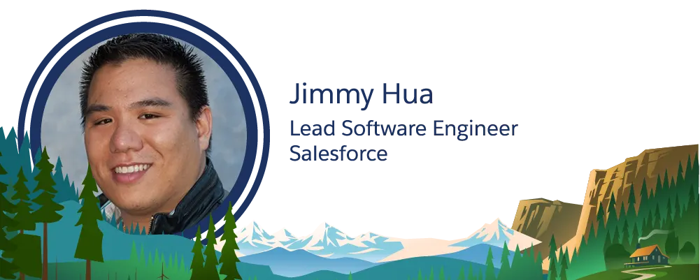 Bild des Salesforce-Mitarbeiters Jimmy Hua.