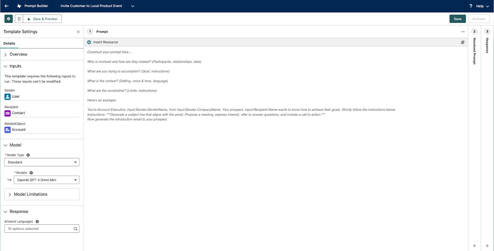 Enhance Email Campaigns with Prompt Templates