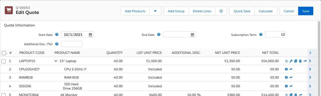 Get Started with Quote Templates in Salesforce CPQ Unit Salesforce