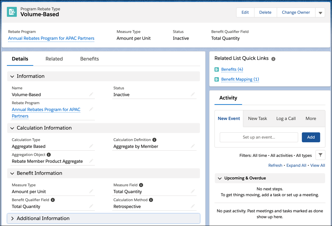 unidad-create-programs-and-rebate-types-salesforce-trailhead