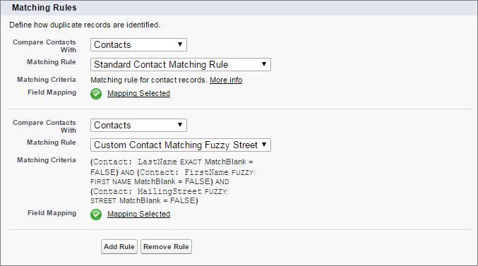 Resolve And Prevent Duplicate Data Unit Salesforce Trailhead