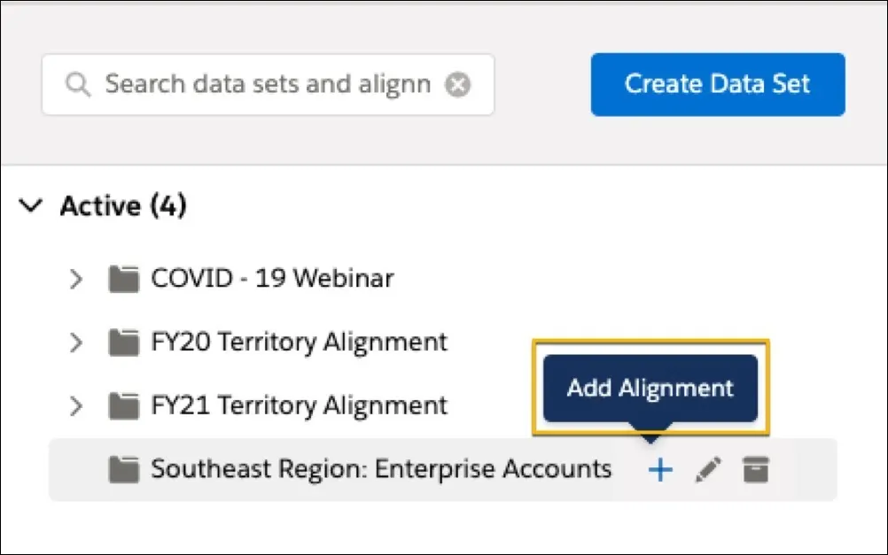 A opção Add Alignment (Adicionar alinhamento) está em destaque.