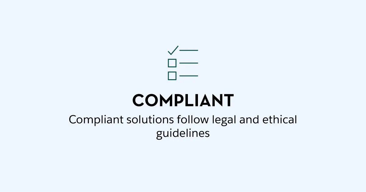 “An image showing the Compliant behavior”