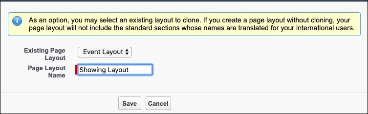 Capture d'écran des détails de la nouvelle présentation de page