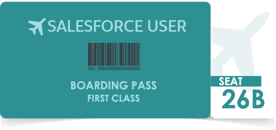 Graphic of a boarding pass
