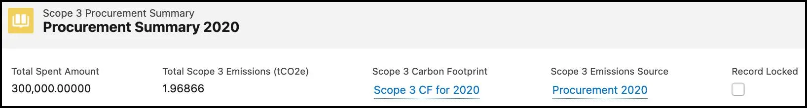 Total Scope 3 Emissions (tCO₂e) calculation