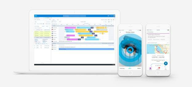 Field Service エージェントのデスクトップとモバイル環境