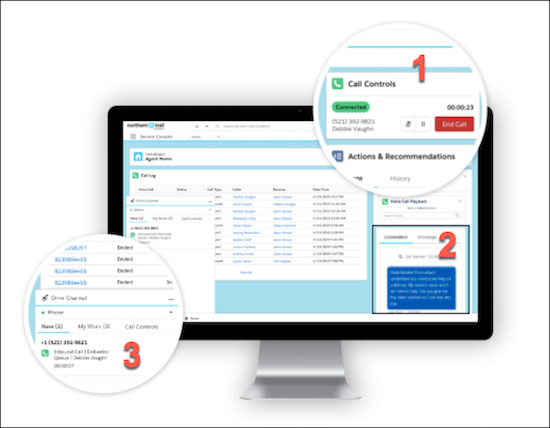 Learn About Service Cloud Voice Unit Salesforce Trailhead