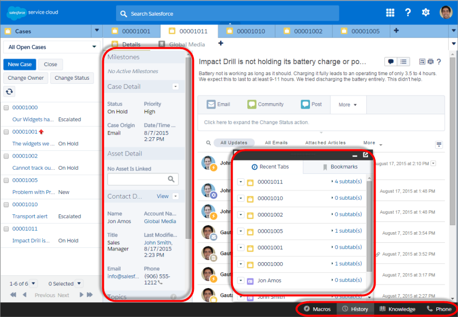 Configure A Salesforce Console Unit Salesforce Trailhead