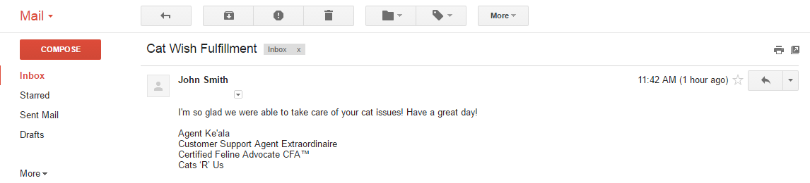 Assinatura de email