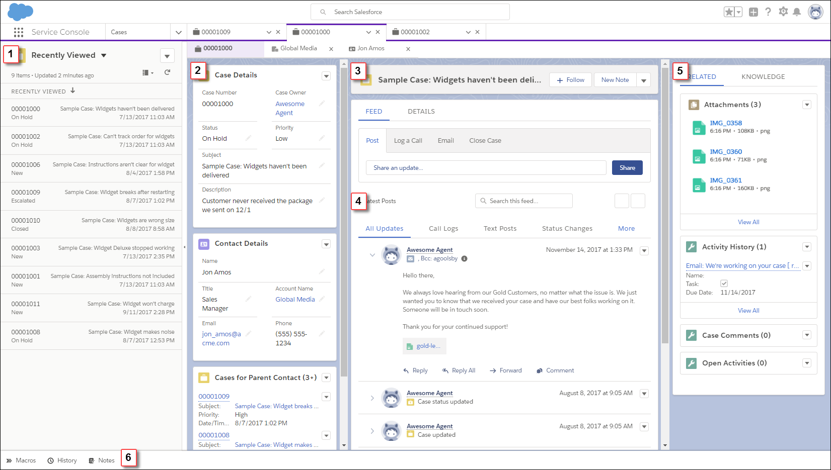 Image result for service console salesforce