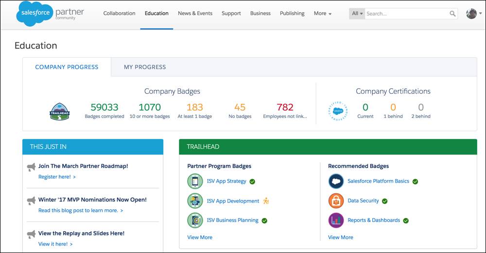 Salesforce パートナーコミュニティへのチームのアクセスの管理 単元 Salesforce Trailhead