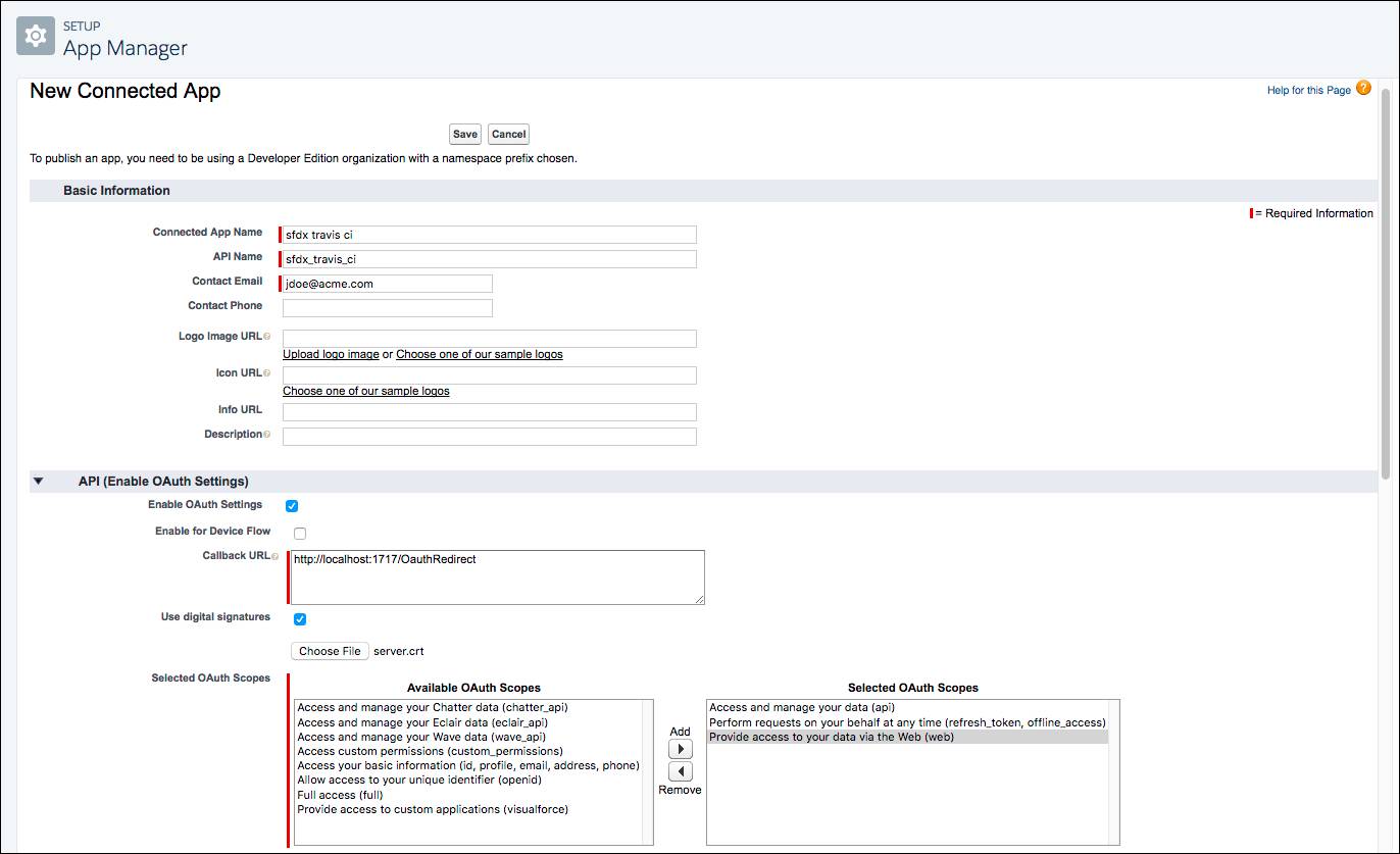 Create Your Connected App Unit Salesforce Trailhead