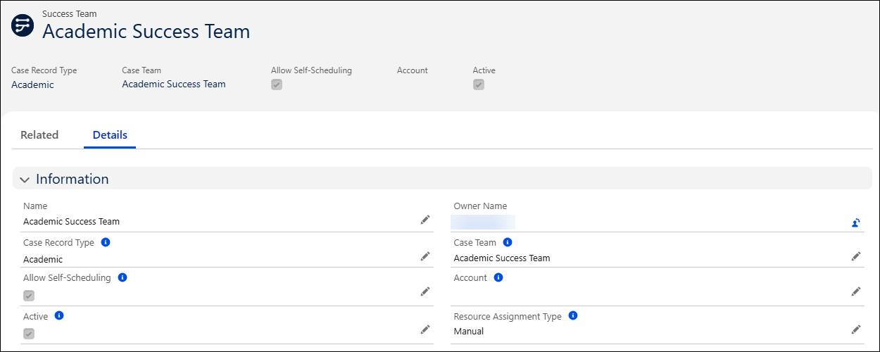 The Success Team record.