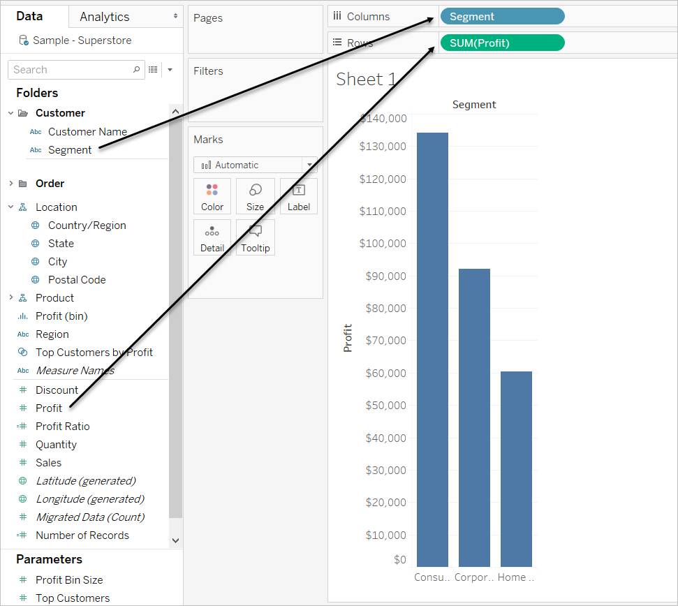 Tableau Viz Building Tips Salesforce Trailhead