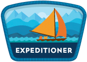 Design des Rangs 'Expeditioner'